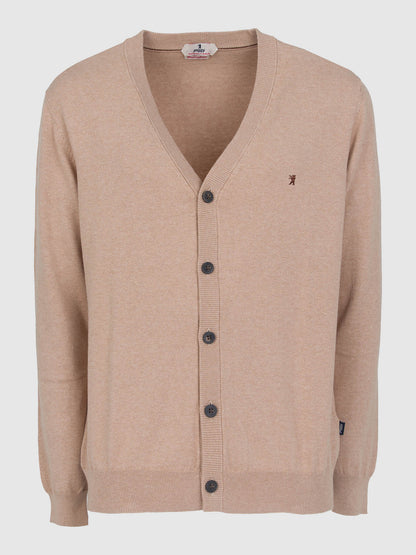 Cardigan maniche lunghe in maglia