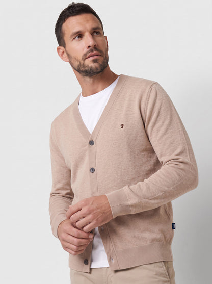 Cardigan maniche lunghe in maglia