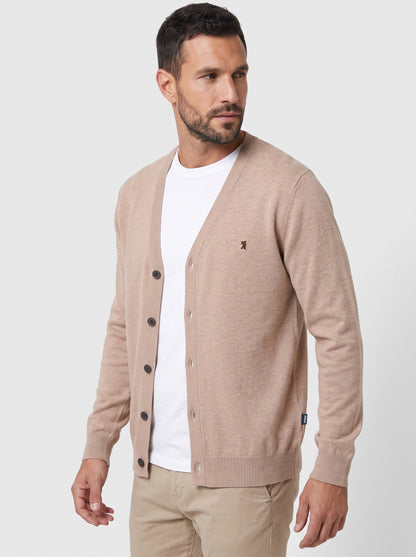 Cardigan maniche lunghe in maglia
