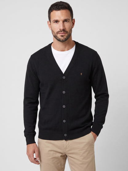 Cardigan maniche lunghe in maglia