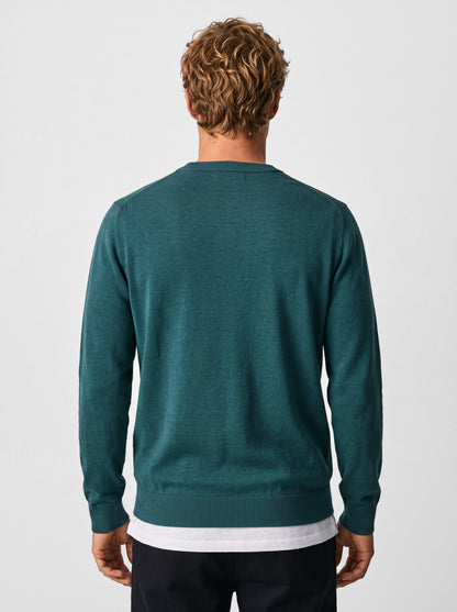Cardigan maniche lunghe in maglia