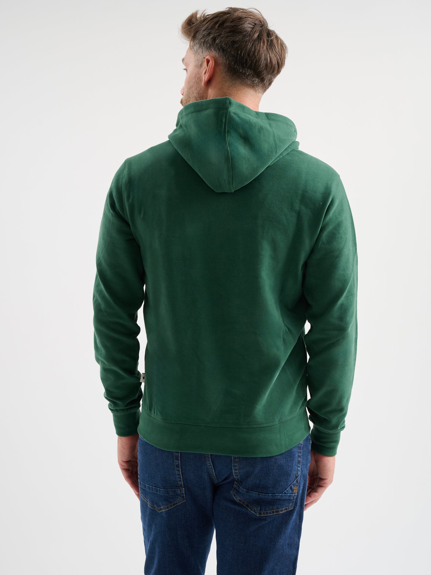 Felpa zip con cappuccio