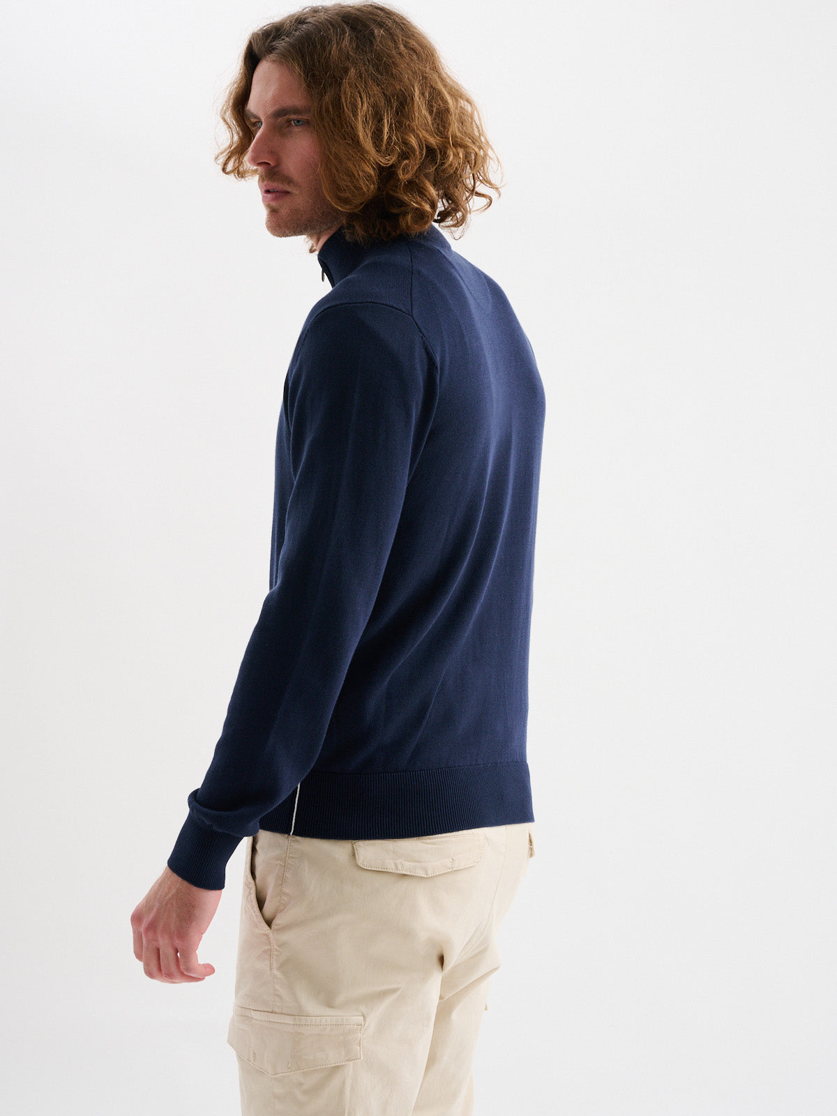 Cardigan Full Zip a Maniche Lunghe