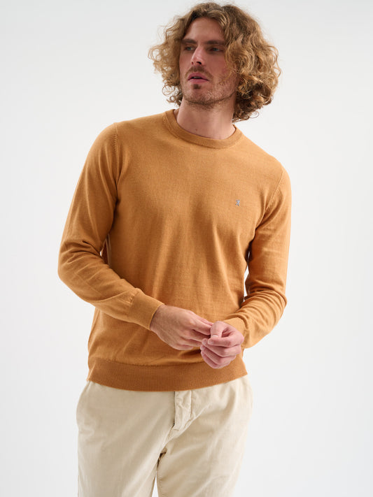 Maglia girocollo rasata