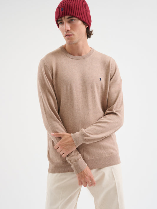 Maglia girocollo rasata