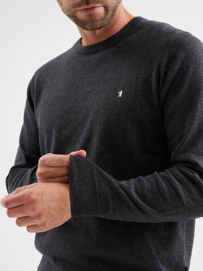 Maglia girocollo rasata