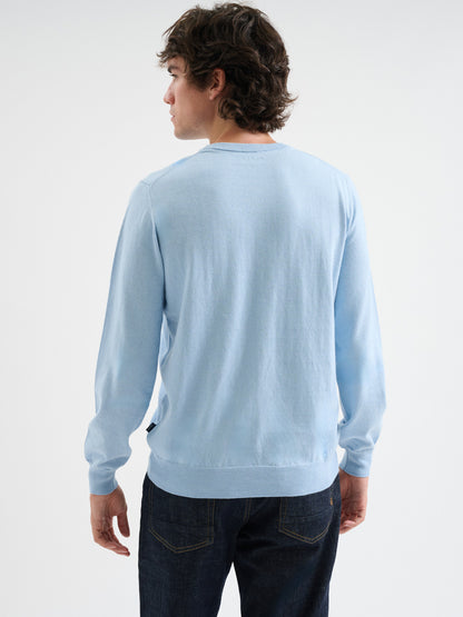 Maglia girocollo rasata