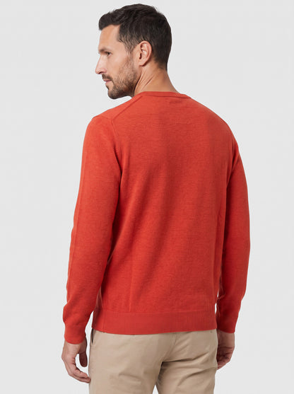 Maglia girocollo rasata