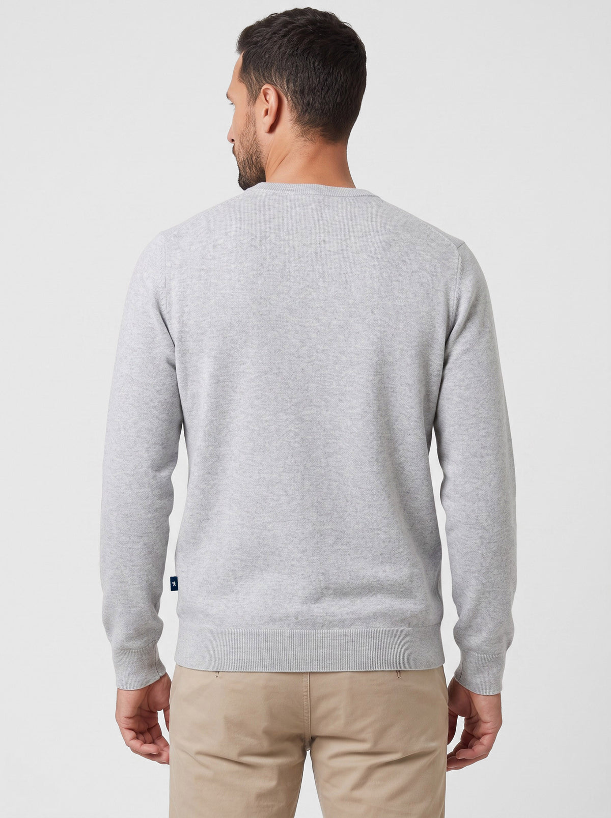 Maglia girocollo rasata