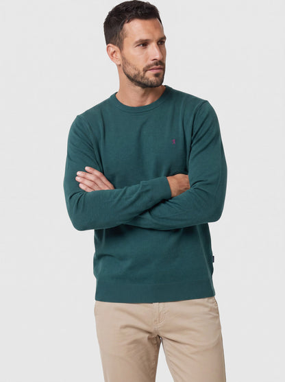 Maglia girocollo rasata