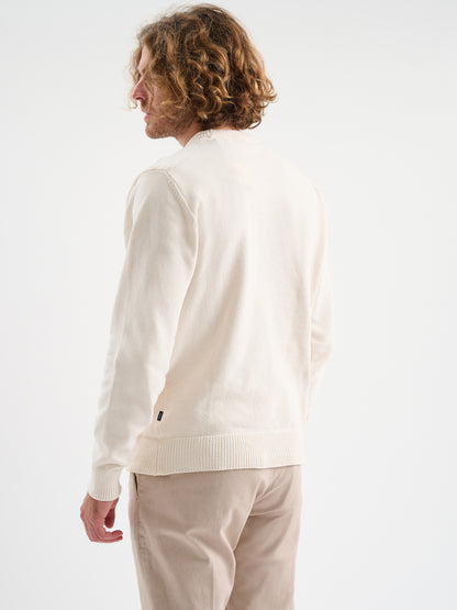 Maglia girocollo in ciniglia