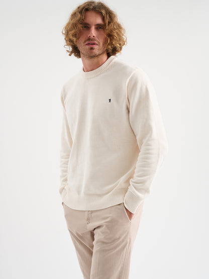 Maglia girocollo in ciniglia