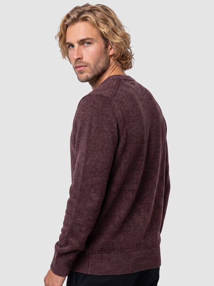 Maglia girocollo in ciniglia