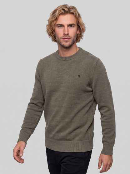 Maglia girocollo in ciniglia