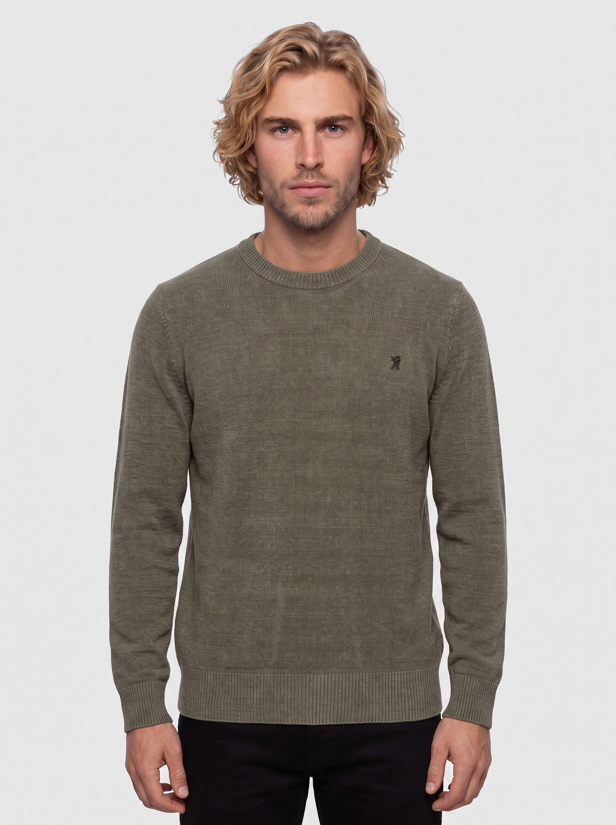 Maglia girocollo in ciniglia