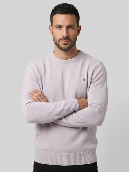 Maglia girocollo in ciniglia
