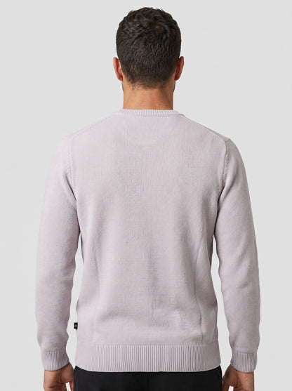 Maglia girocollo in ciniglia