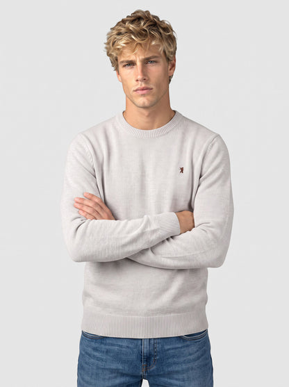 Maglia girocollo in ciniglia
