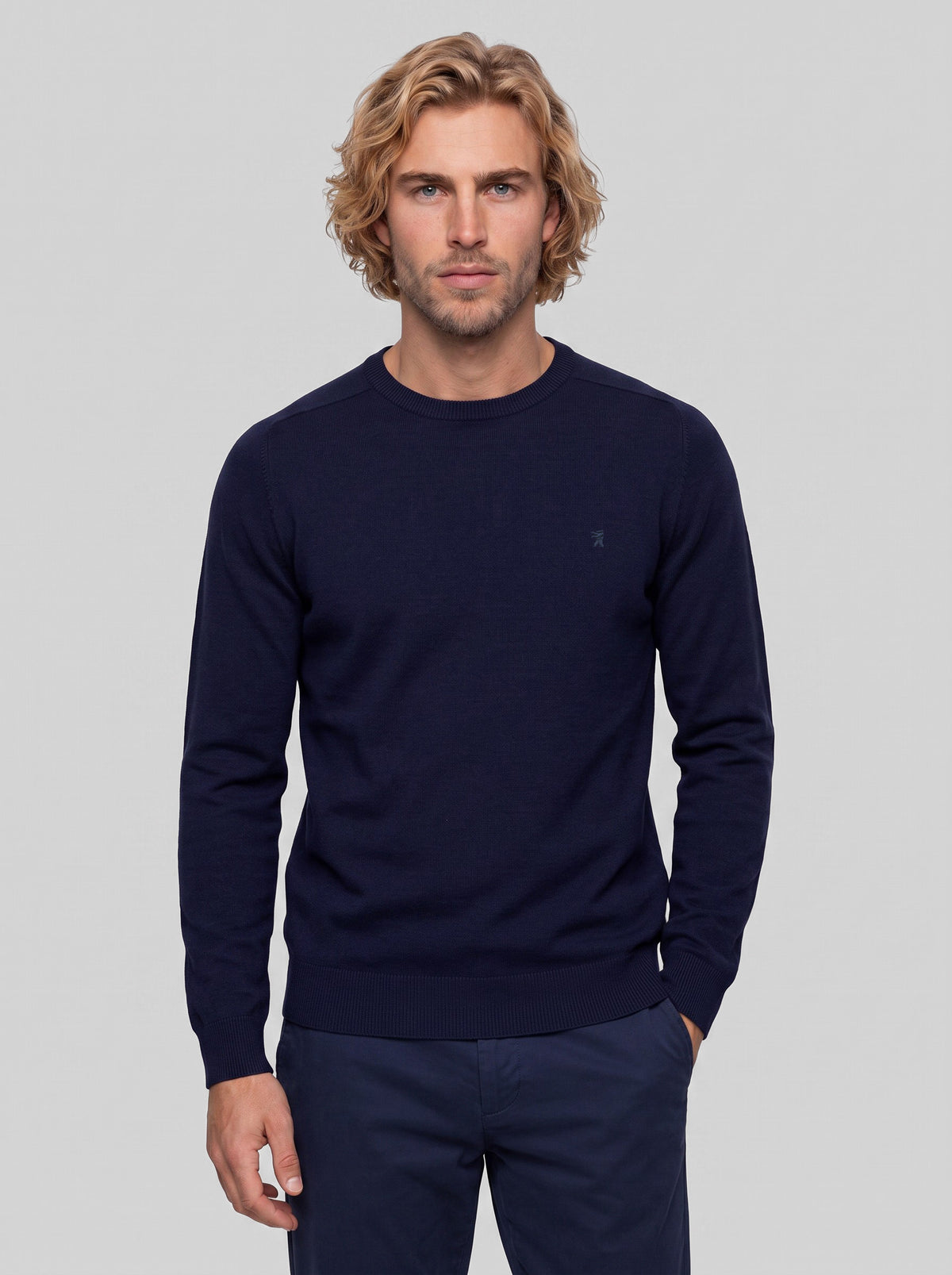 Maglia Girocollo a Maniche Lunghe