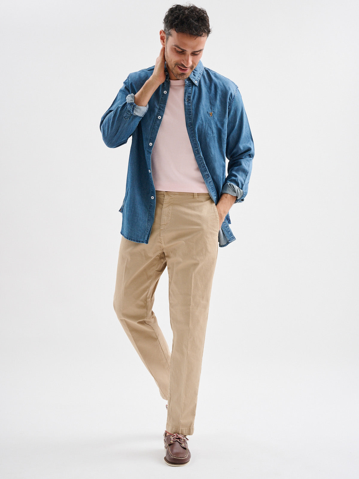 Pantalone Chino in Gabardina