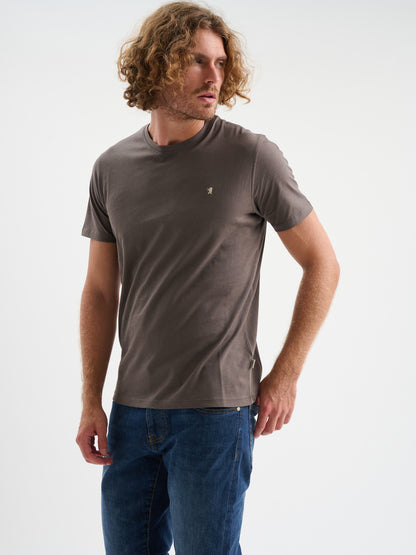 T-SHIRT A MANICHE CORTE