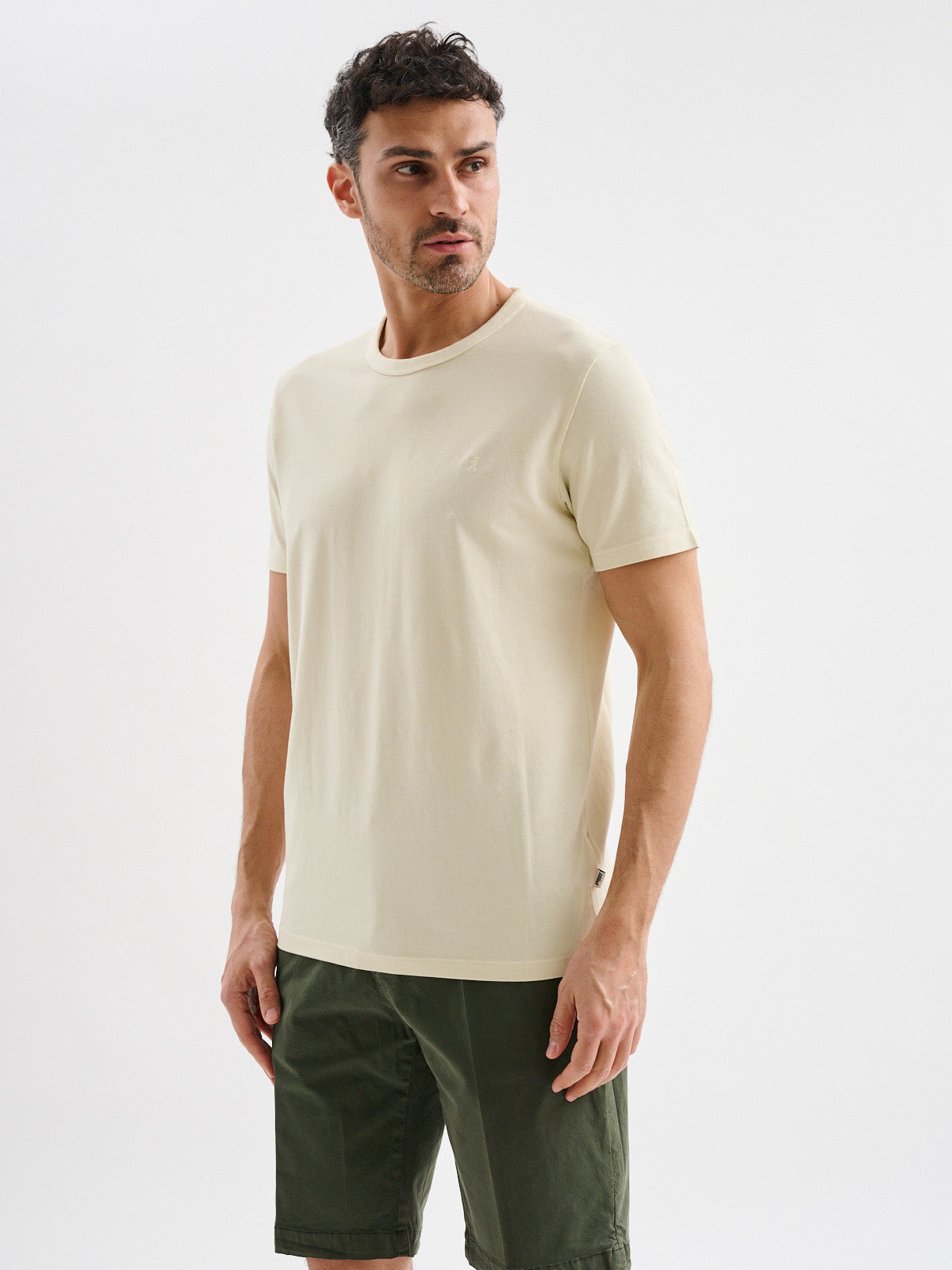T-shirt a Maniche Corte in Jersey