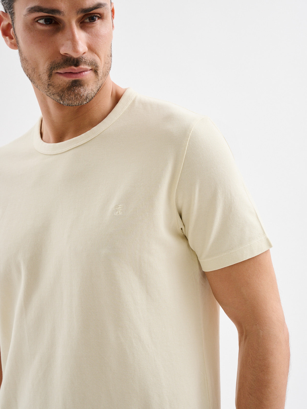 T-shirt a Maniche Corte in Jersey