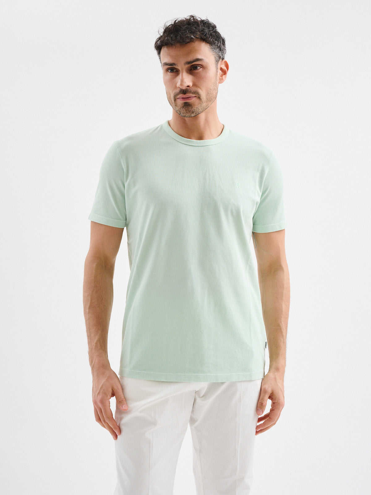 T-shirt a Maniche Corte in Jersey