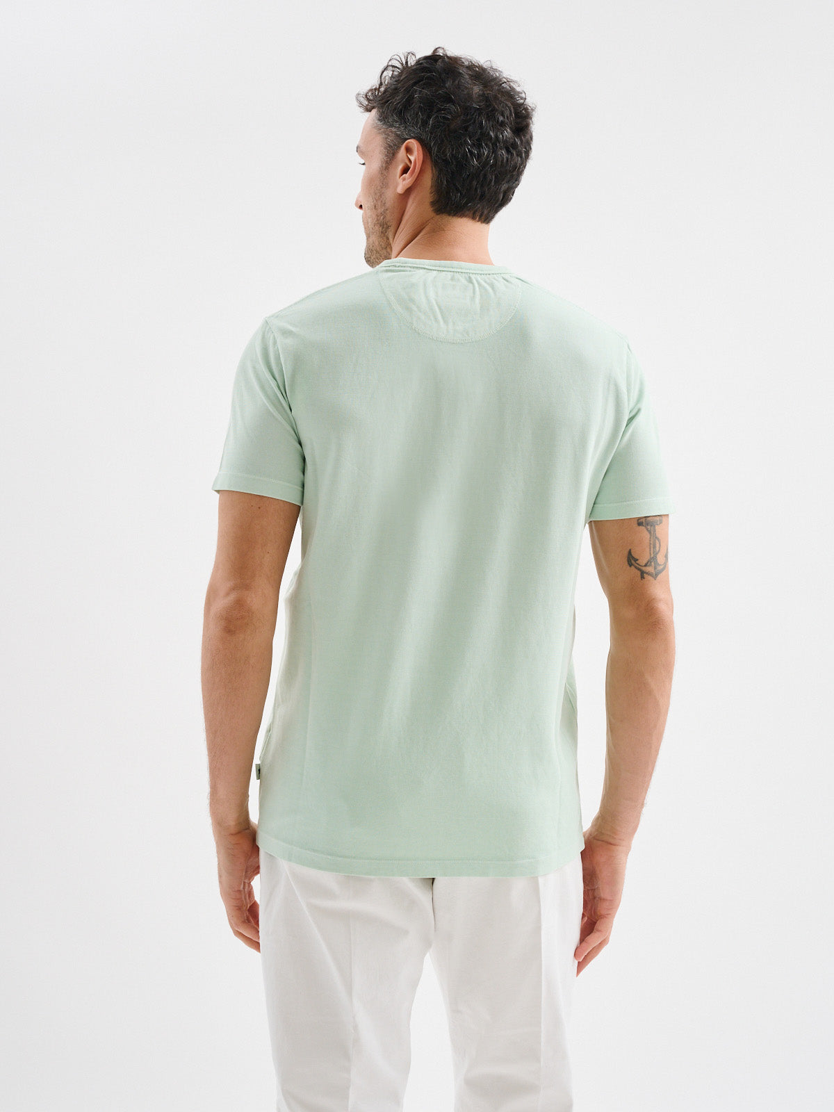 T-shirt a Maniche Corte in Jersey