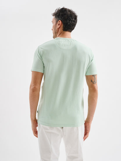 T-shirt a Maniche Corte in Jersey