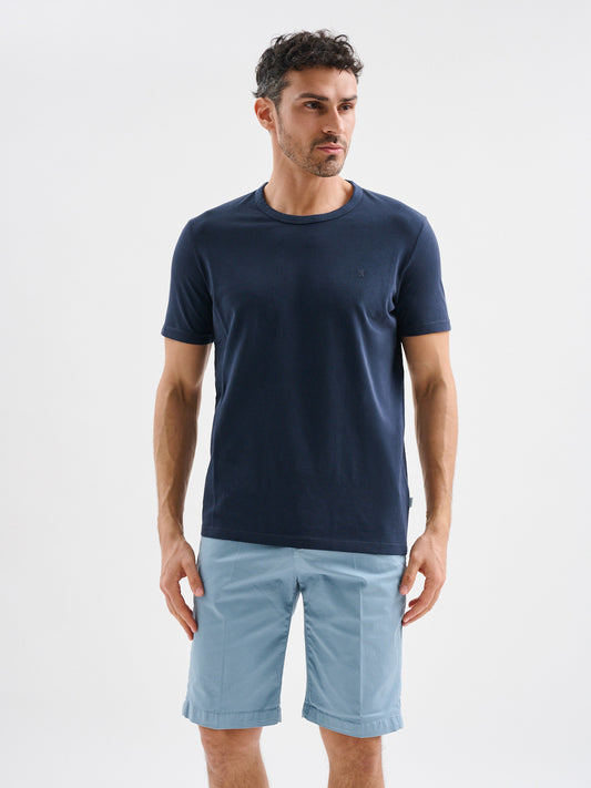 T-shirt a Maniche Corte in Jersey