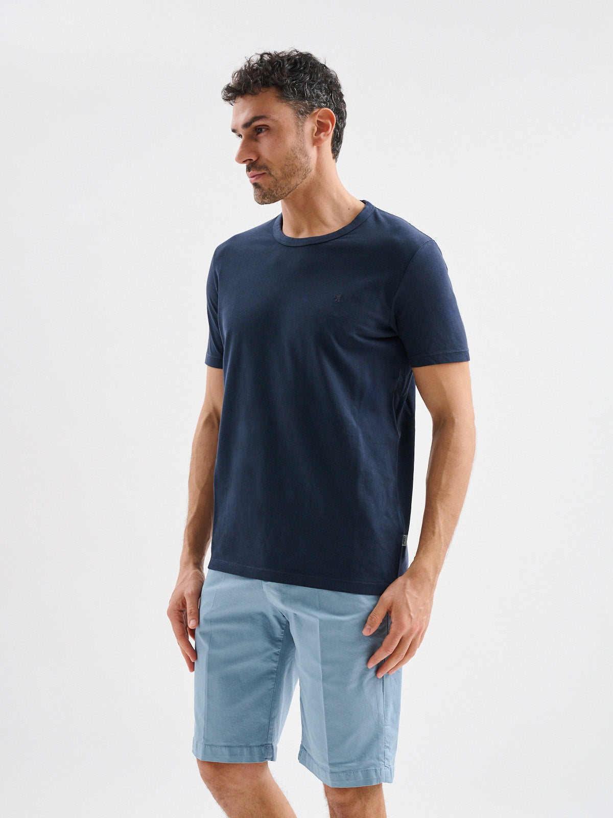 T-shirt a Maniche Corte in Jersey