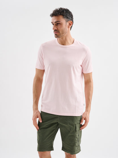 T-shirt a Maniche Corte in Jersey