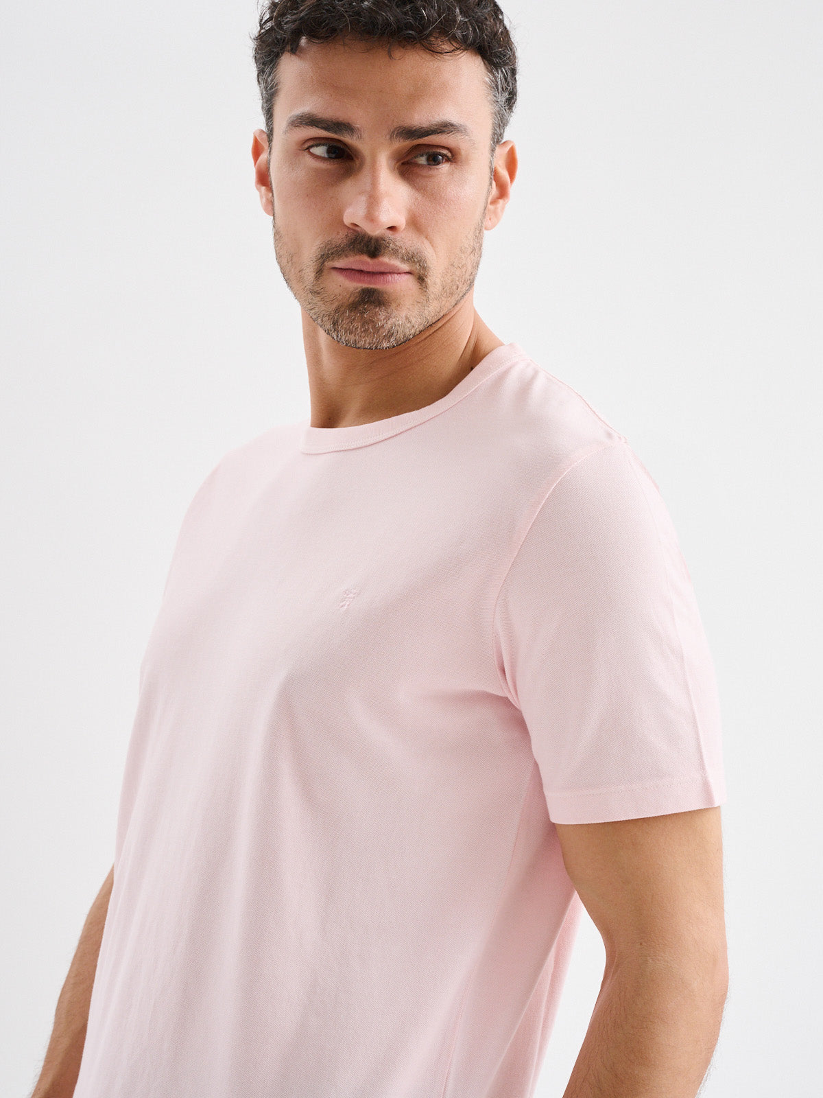 T-shirt a Maniche Corte in Jersey