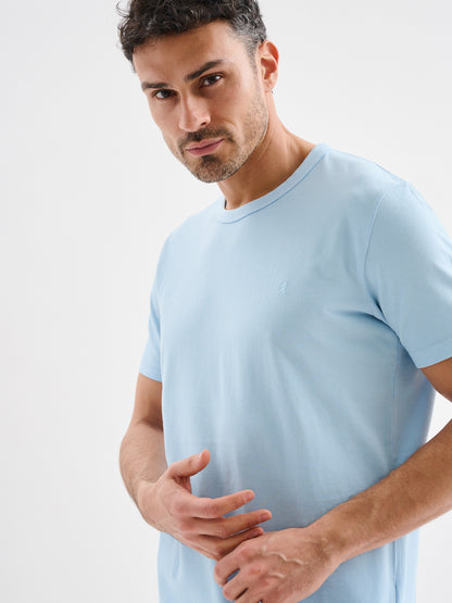 T-shirt a Maniche Corte in Jersey