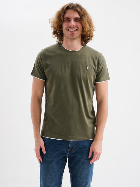 T-shirt a Maniche Corte in Jersey