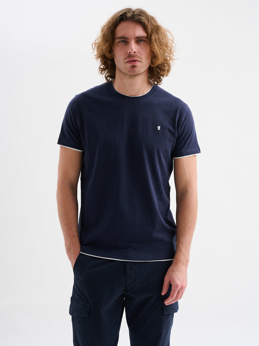 T-shirt a Maniche Corte in Jersey