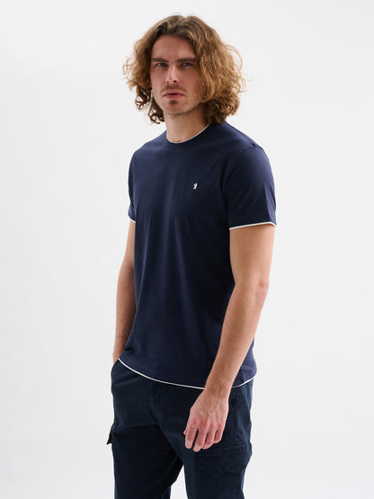 T-shirt a Maniche Corte in Jersey