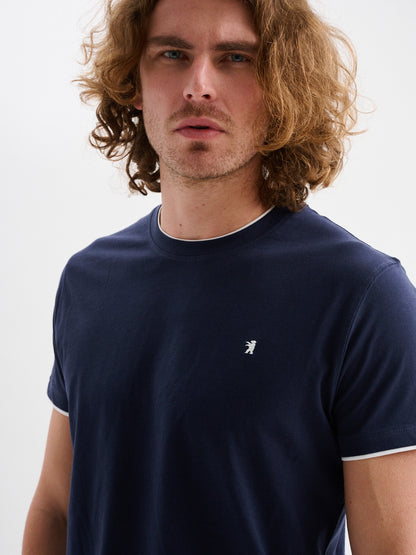 T-shirt a Maniche Corte in Jersey