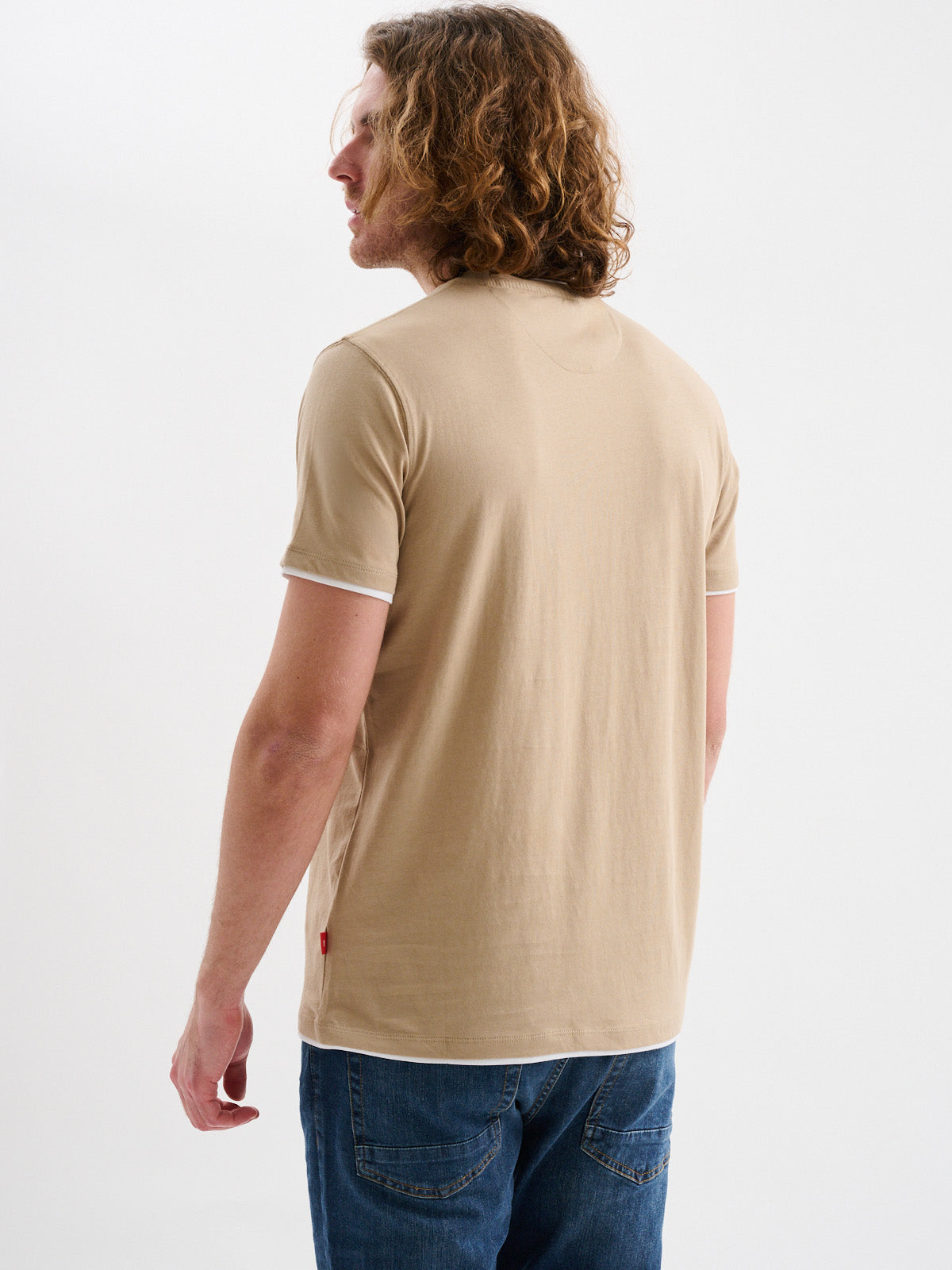 T-shirt a Maniche Corte in Jersey