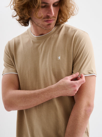 T-shirt a Maniche Corte in Jersey