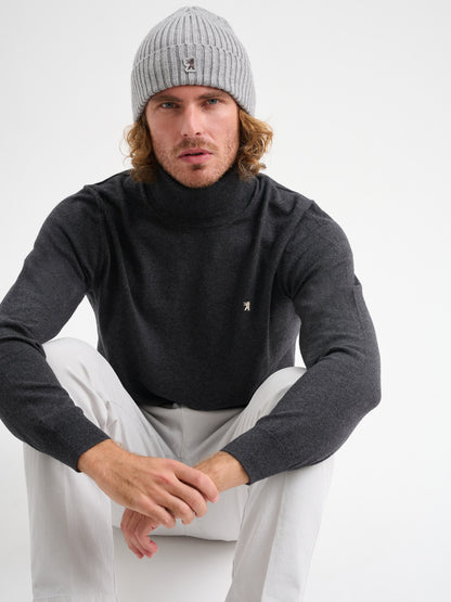 Maglia collo alto a maniche lunghe