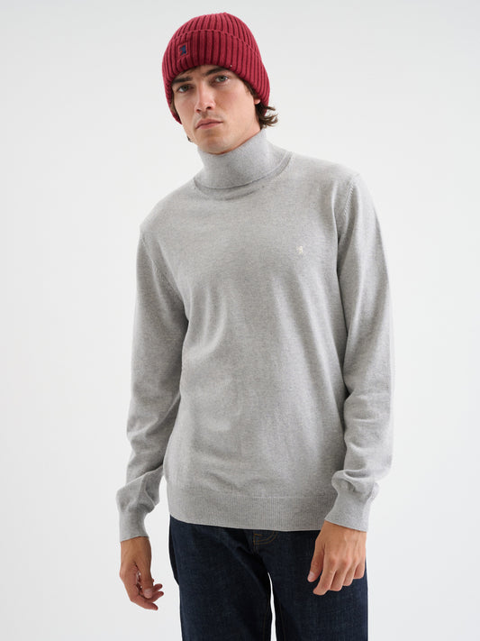 Maglia collo alto a maniche lunghe