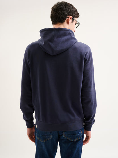 Felpa zip con cappuccio