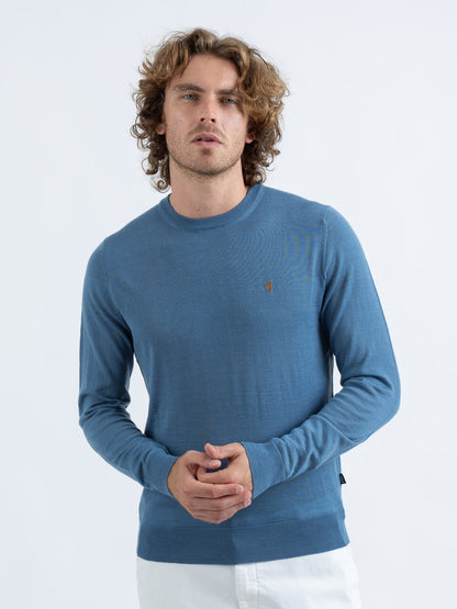 Maglia Girocollo Lana Merino