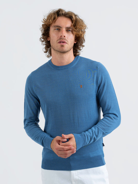 Maglia Girocollo Lana Merino