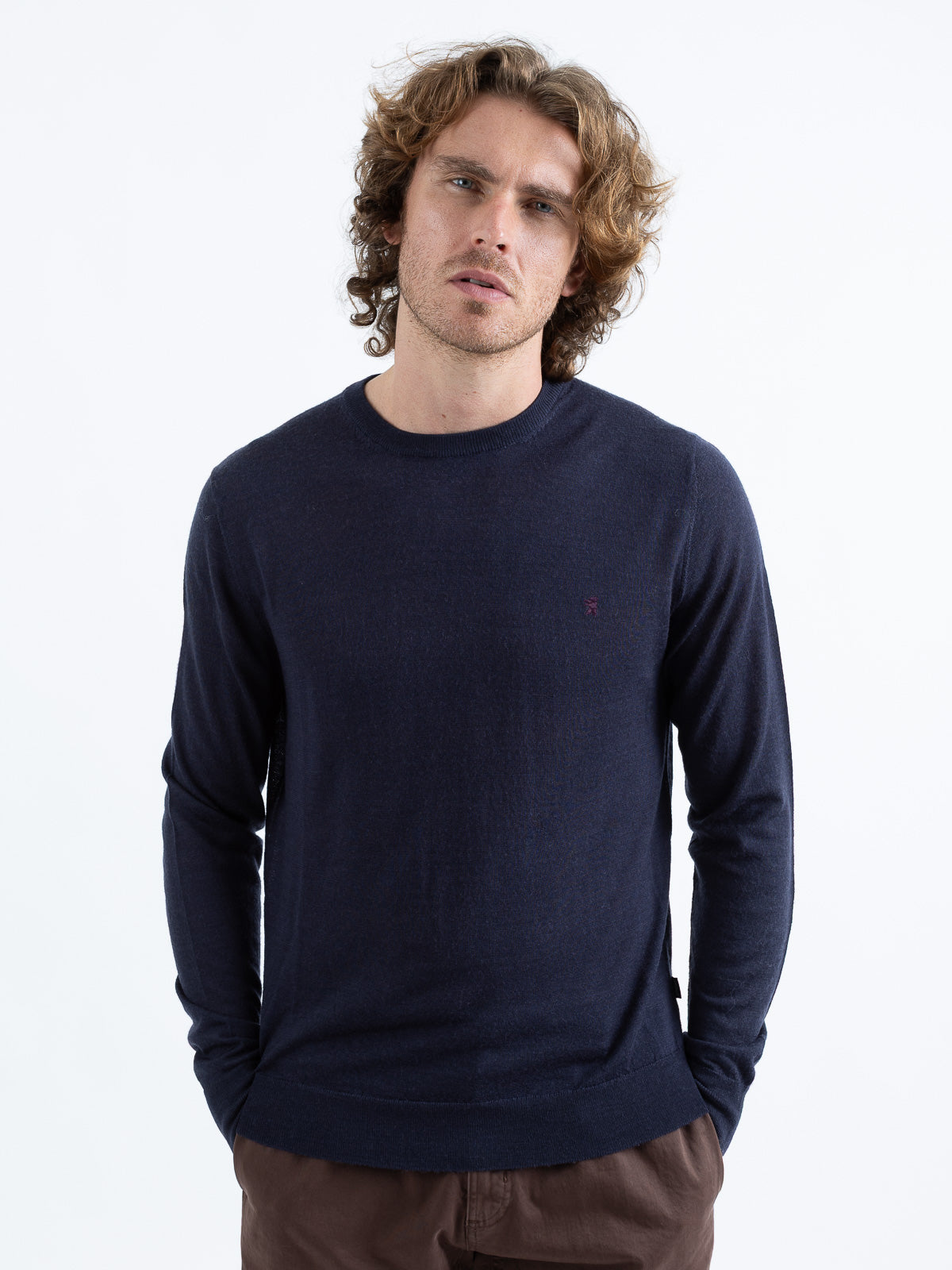 Maglia Girocollo Lana Merino