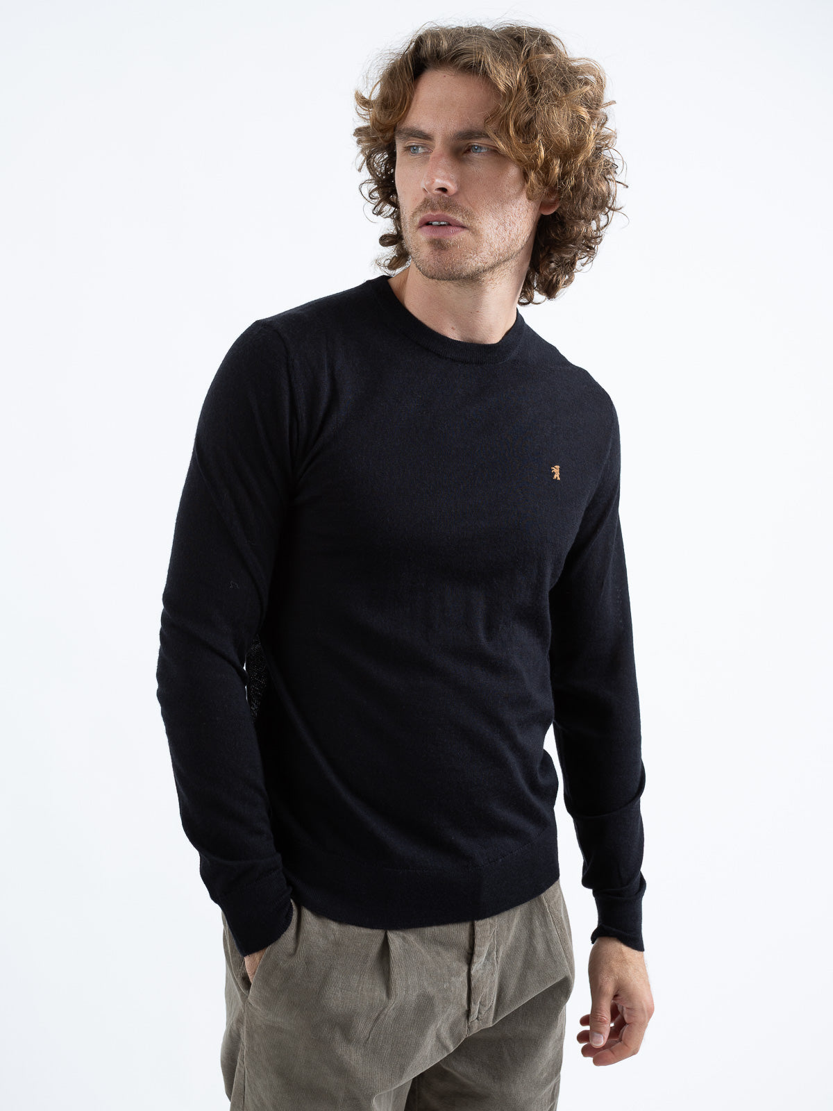 Maglia Girocollo Lana Merino