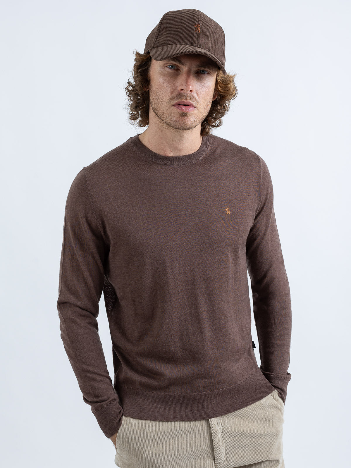 Maglia Girocollo Lana Merino