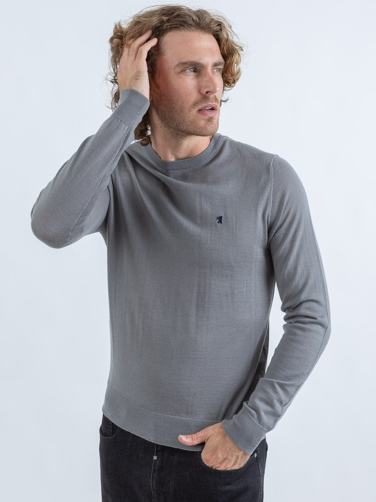 Maglia Girocollo Lana Merino